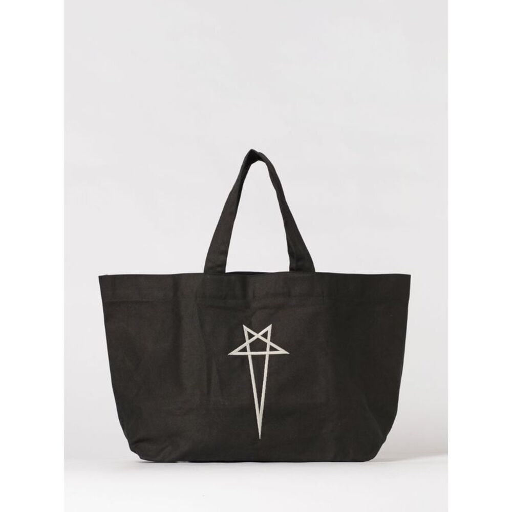 Rick Owens Men Cotton Canvas Tote Bag Rick Owens
